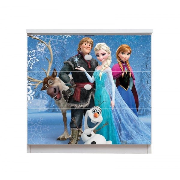 Comoda Frozen 3 sertare