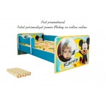 Pat junior personalizat Mickey cu saltea cadou