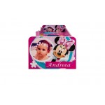 Pat junior personalizat Minnie cu saltea cadou